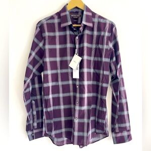 Brand new men’s Michael Kors dress shirt button down.